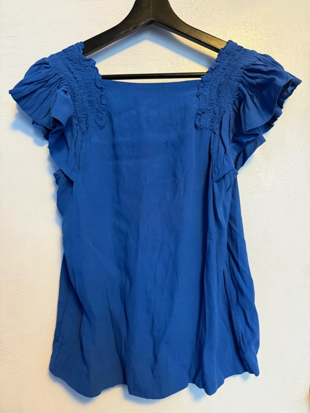 Anthropologie Maeve Ruffle Blouse - Picture 2 of 8